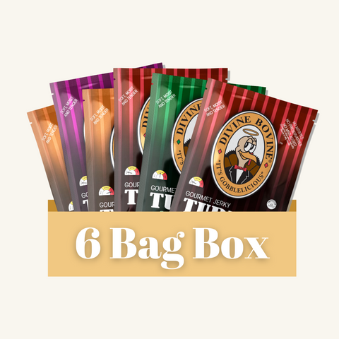 Turkey Jerky Box (includes 6 bags)