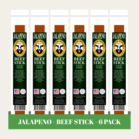 Jalapeno Beef Stick - 6 PACK