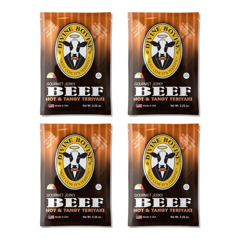 Hot & Tangy Teriyaki Beef Jerky Multipack